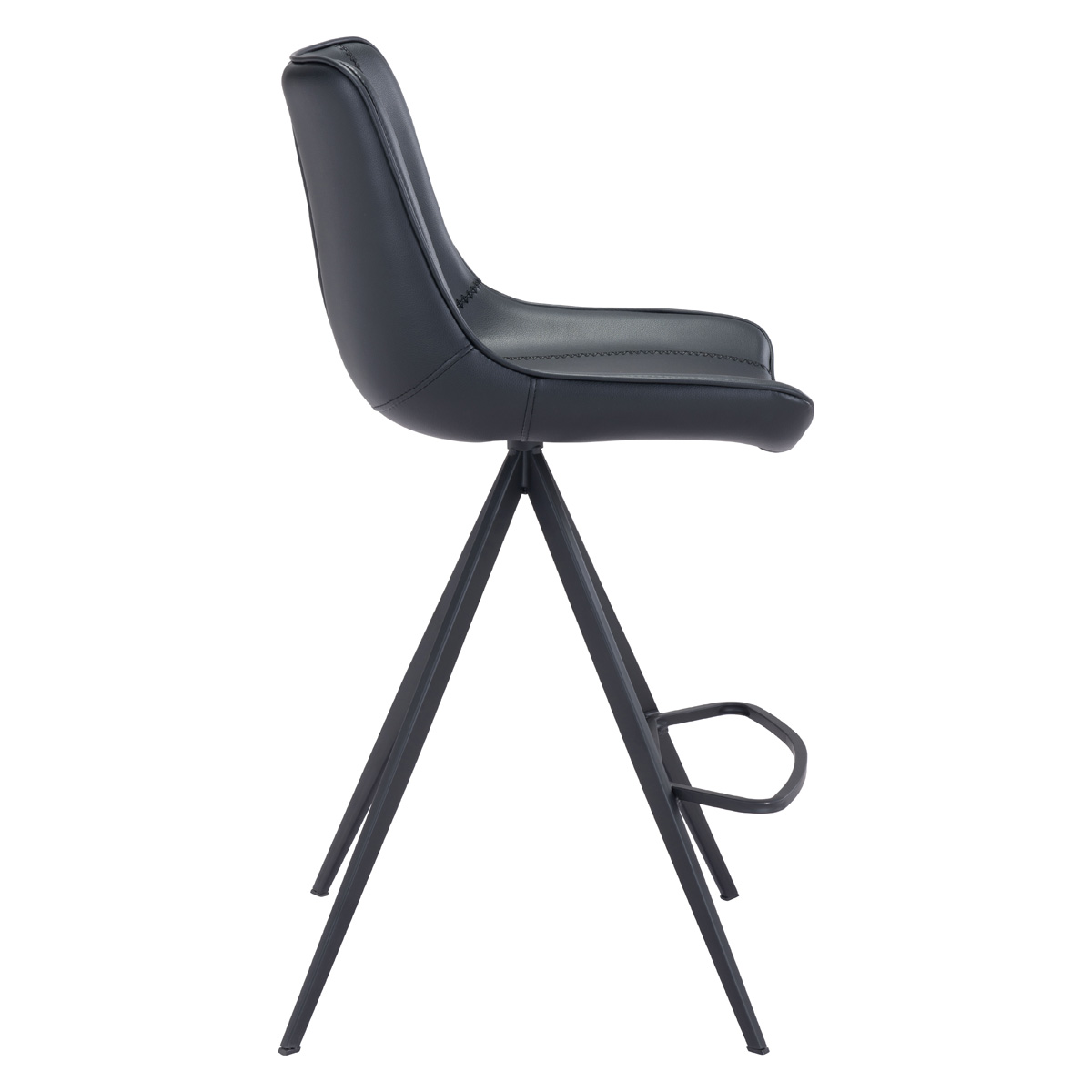 ZUO™ Aki Counter Chair (Set Of 2) - Black