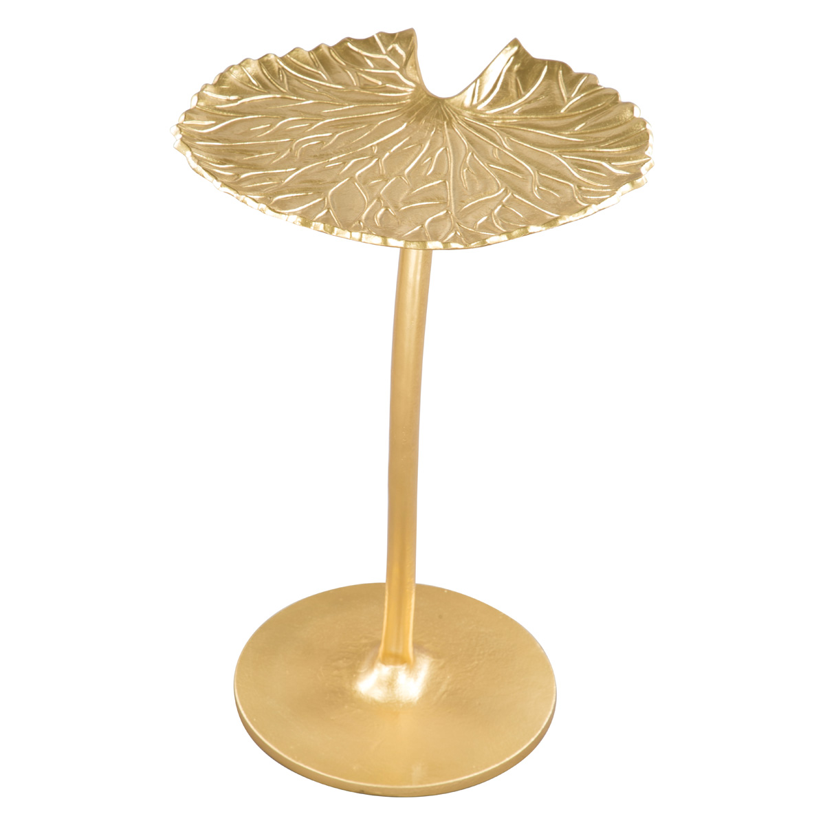 ZUO - Lily Side Table in Gold