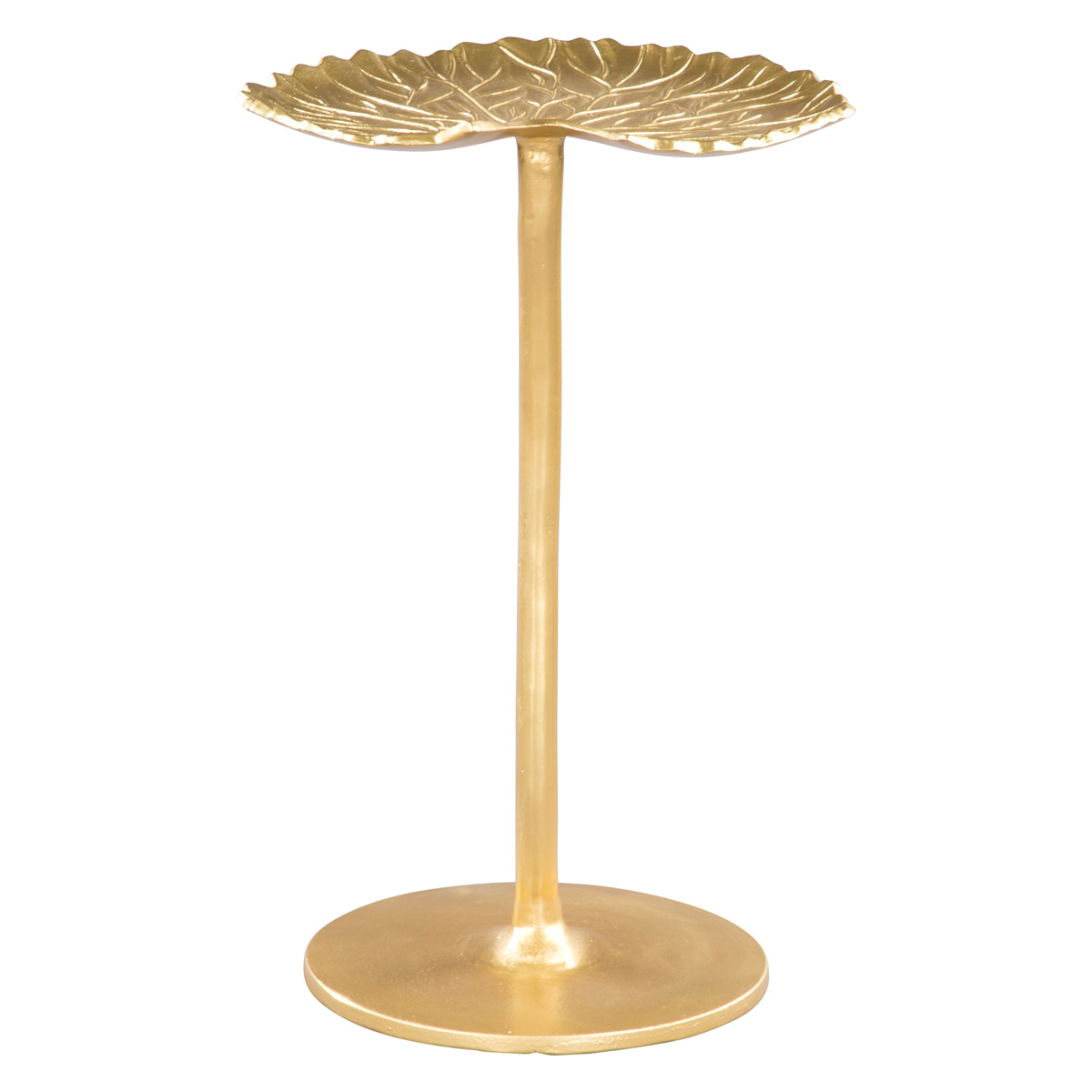 ZUO - Lily Side Table in Gold