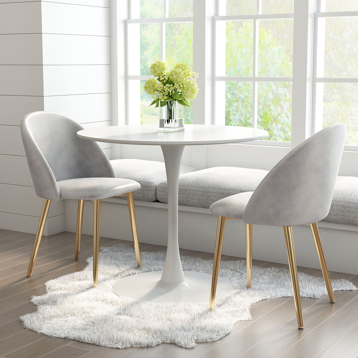 ZUO Opus Dining Table - White