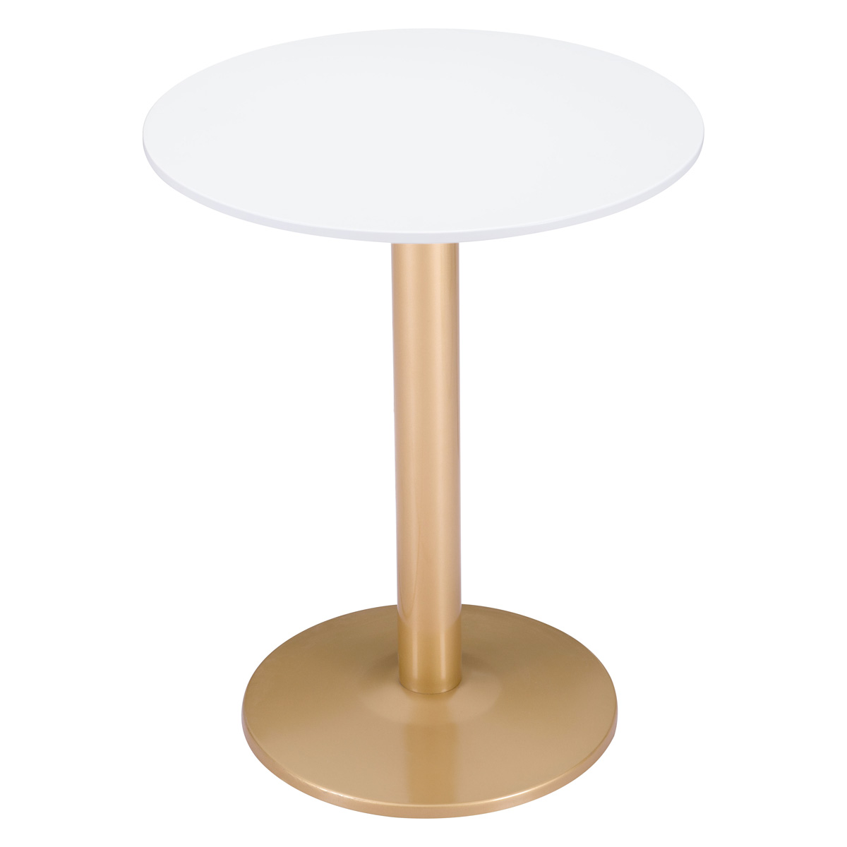 ZUO Alto Bistro Table - White/Gold