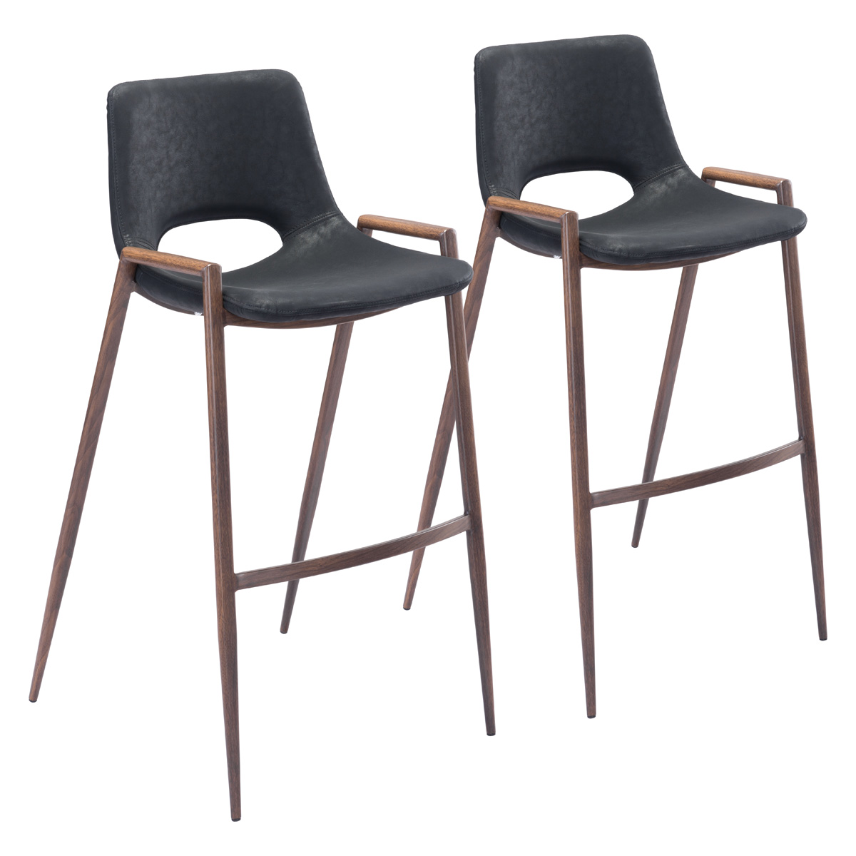 ZUO - Desi Bar Chair (Set Of 2)