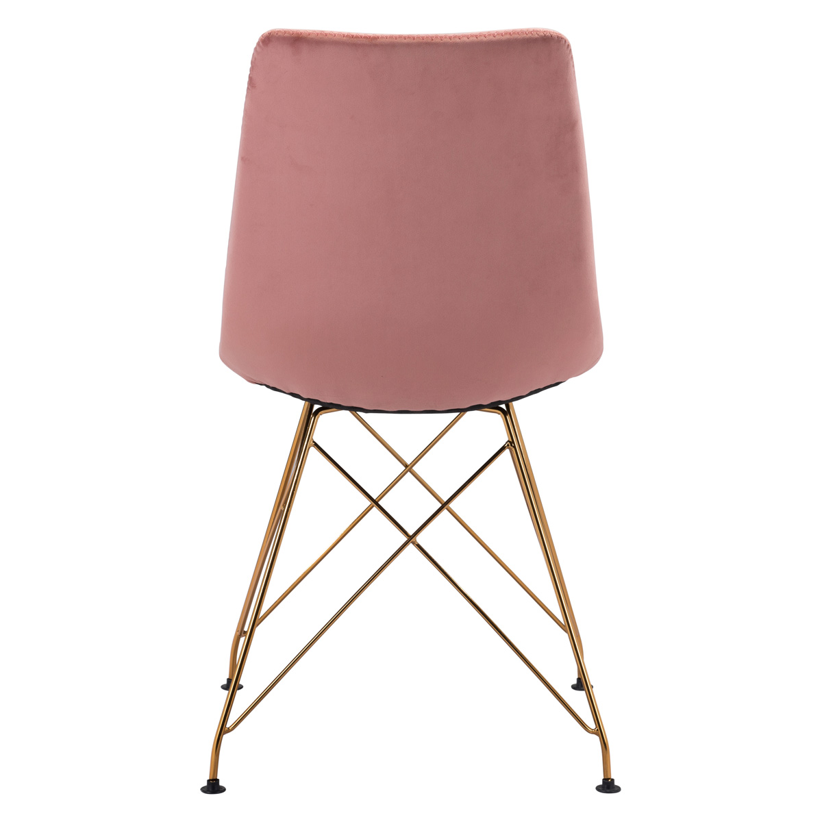 ZUO - Parker Dining Chair (Set Of 4) in Pink/Gold