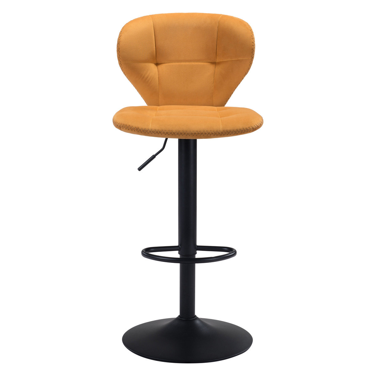 ZUO Salem Bar Chair - Yellow/Black