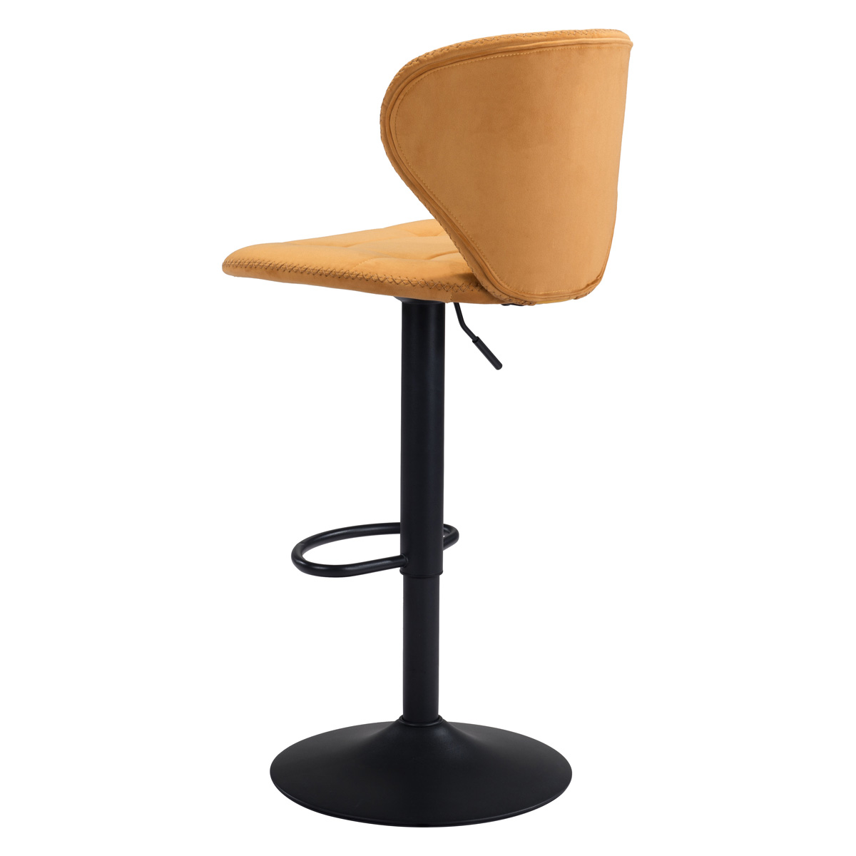 ZUO Salem Bar Chair - Yellow/Black