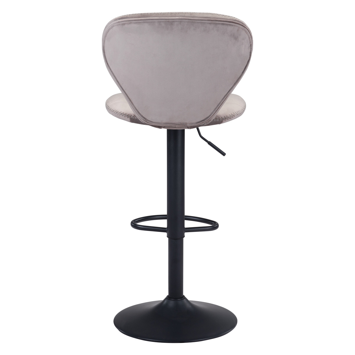 ZUO Salem Bar Chair - Gray/Black