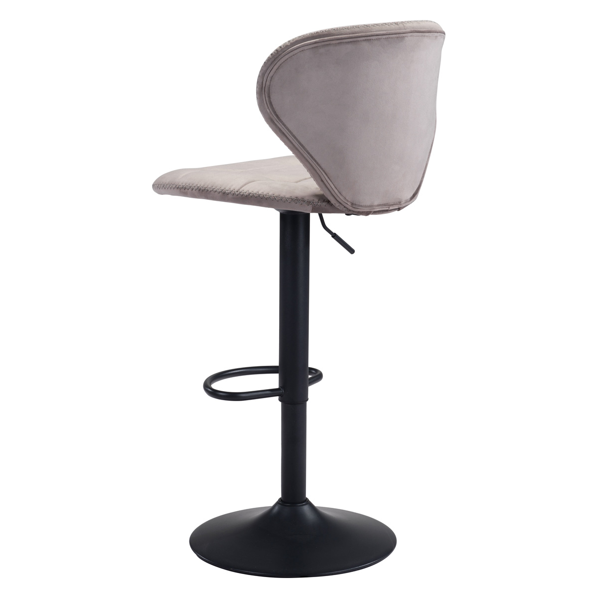 ZUO Salem Bar Chair - Gray/Black