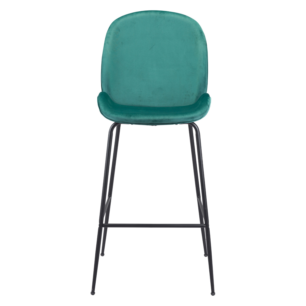 ZUO Miles Bar Chair - Green/Black