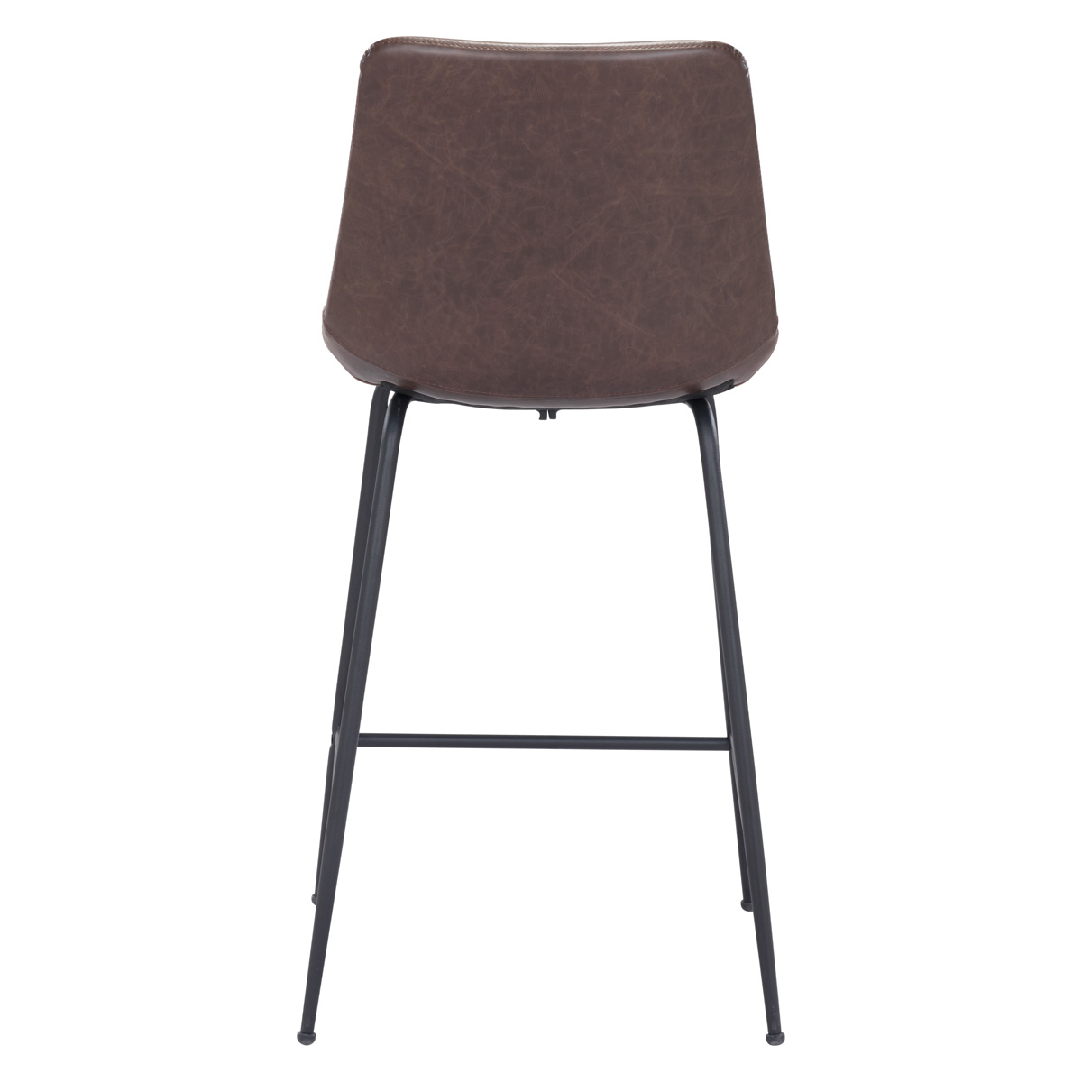 ZUO Byron Counter Chair - Brown/Black