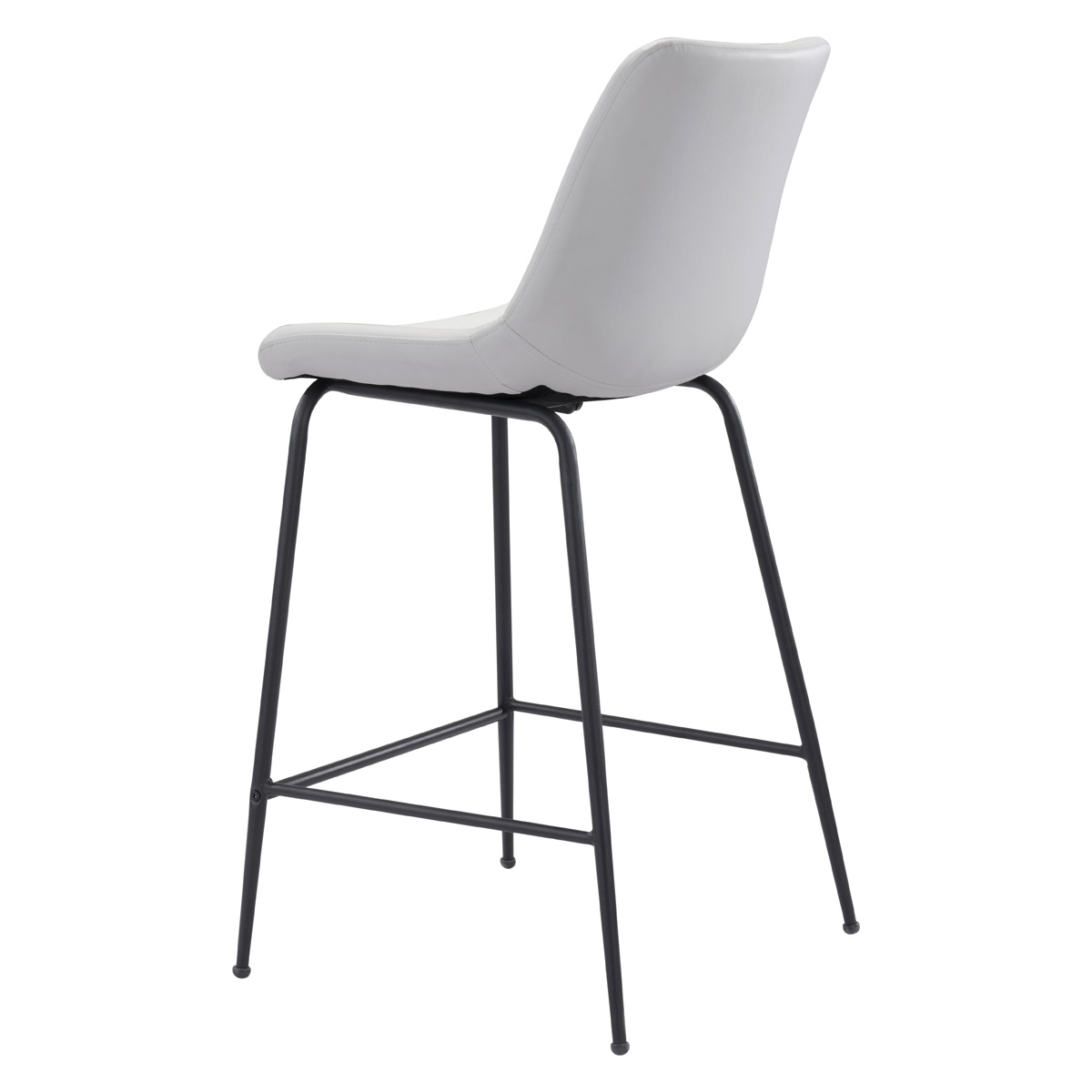 ZUO Byron Counter Chair - White/Black