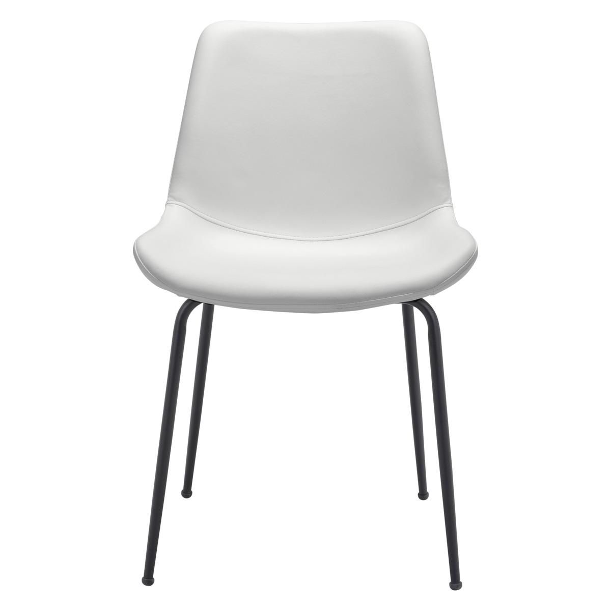 ZUO Byron Dining Chair (Set Of 2) - White/Black