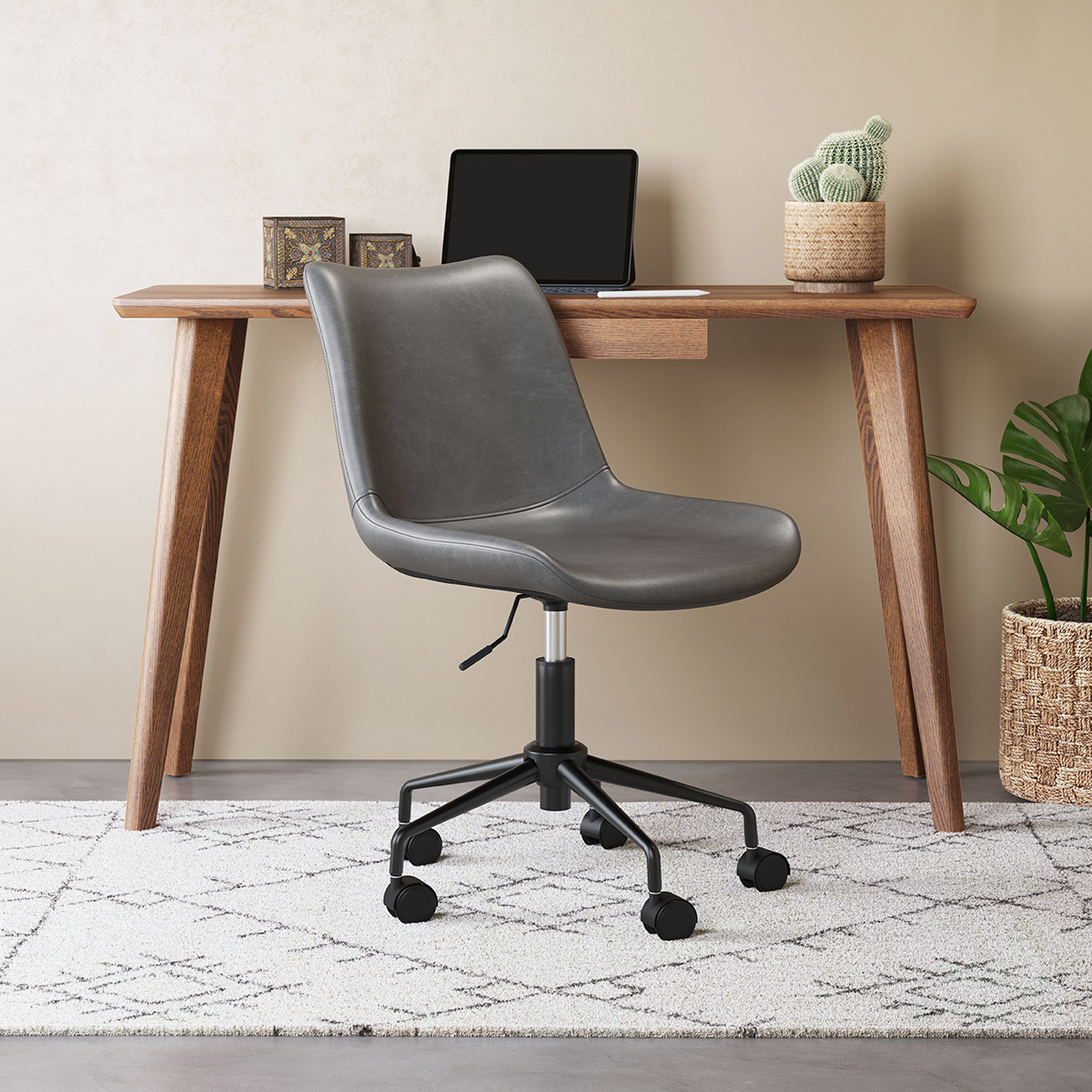 ZUO Byron Office Chair - Gray/Black