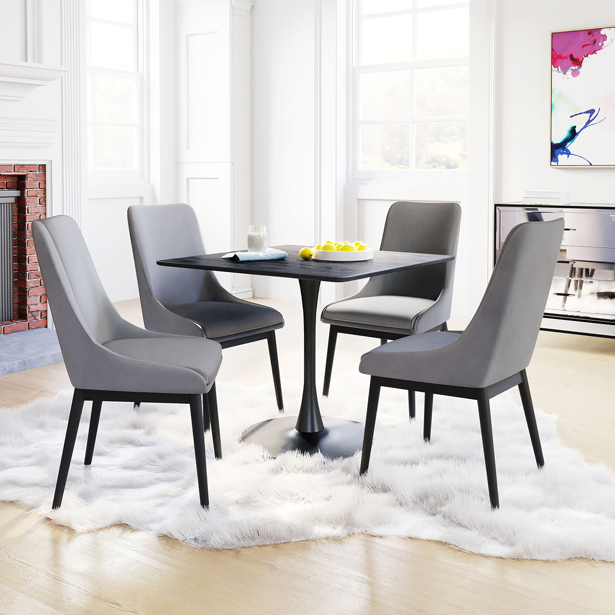 ZUO Molly Dining Table - Black