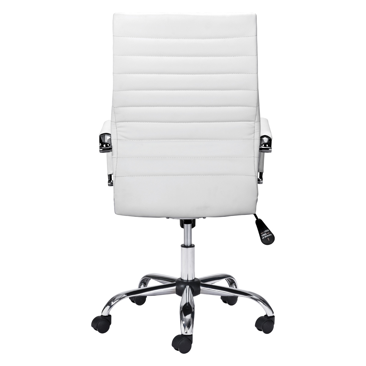 ZUO Primero Office Chair - White/Silver