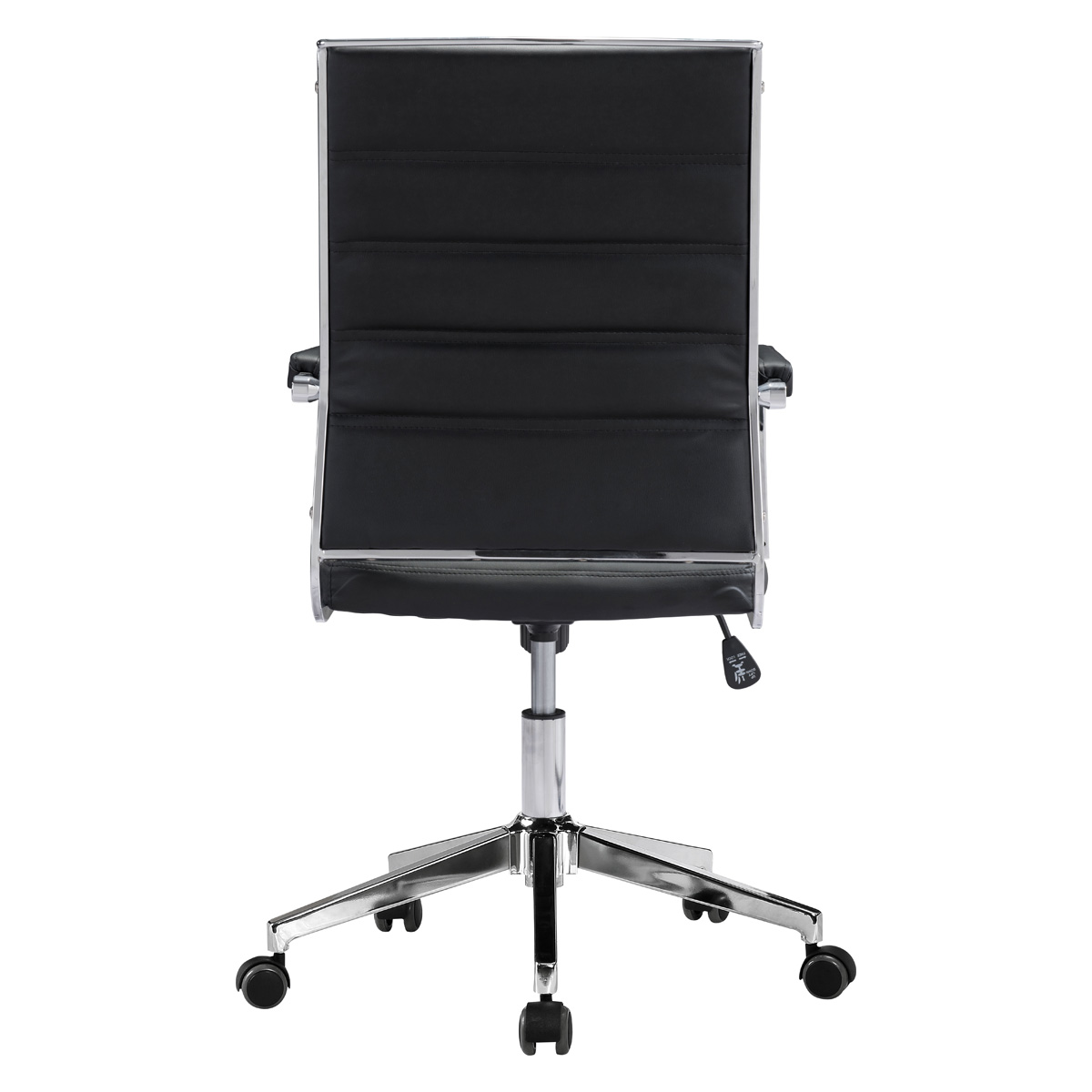 ZUO Liderato Office Chair - Black/Silver