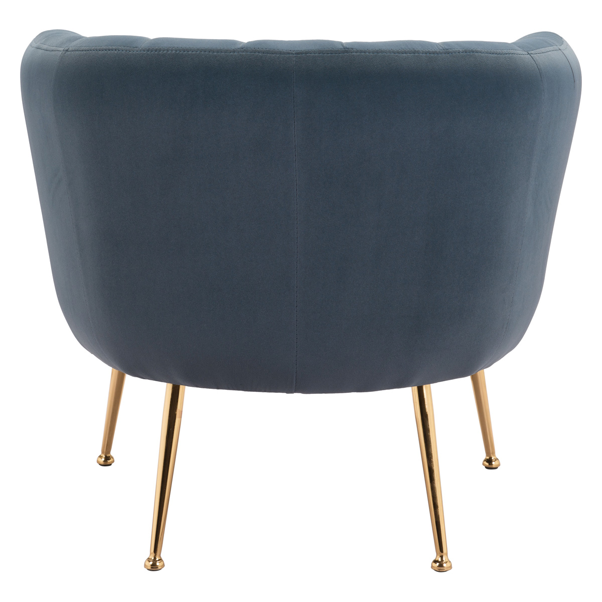 ZUO™ Deco Accent Chair - Gray/Gold