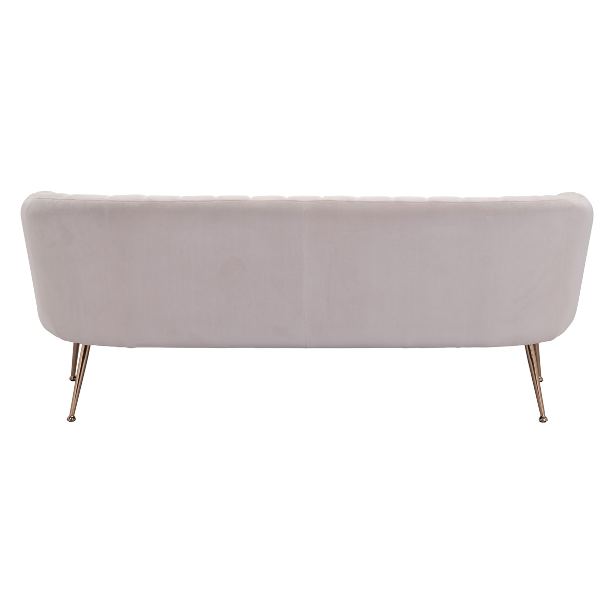 ZUO Deco Sofa - Light Pink/Gold