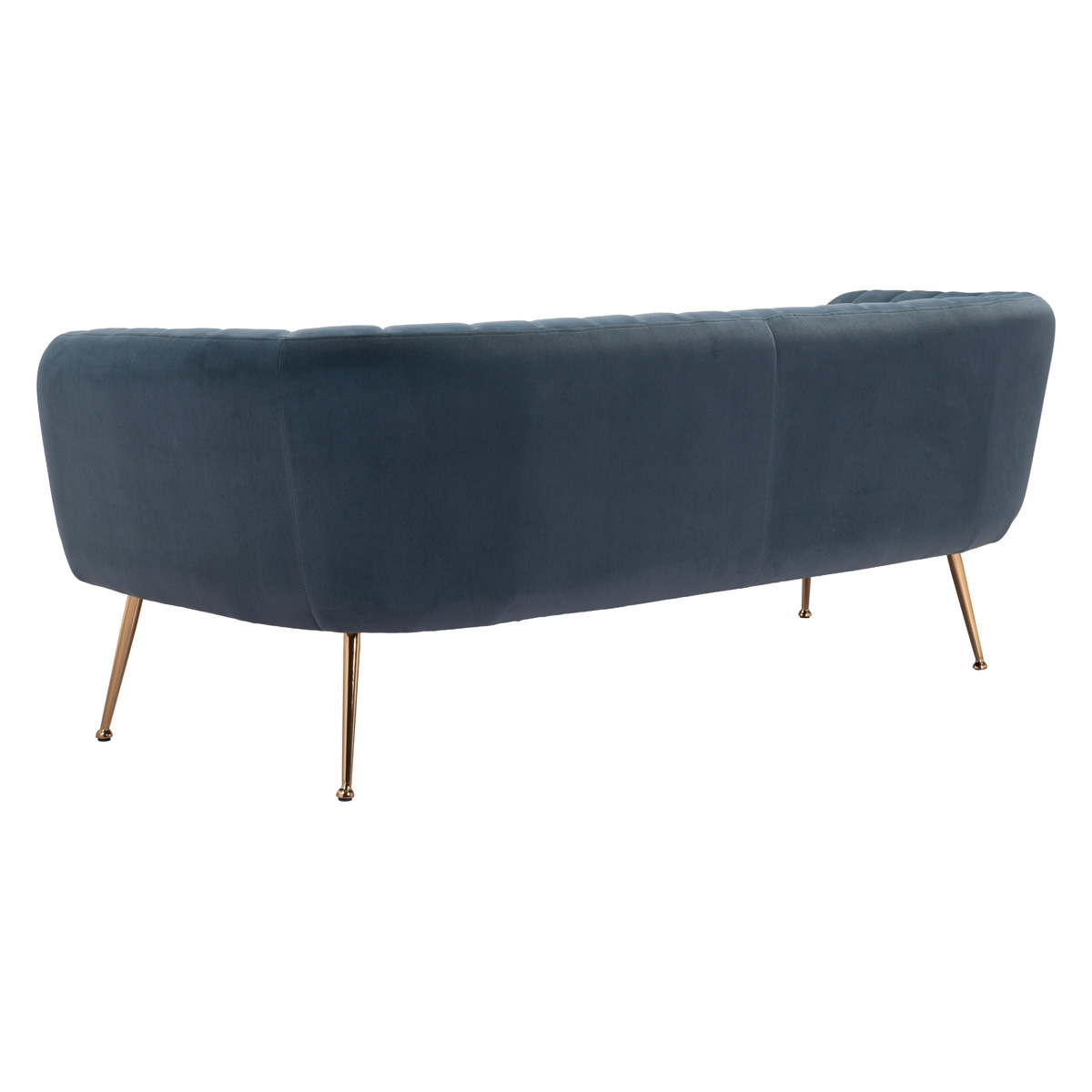 ZUO Deco Sofa - Gray/Gold