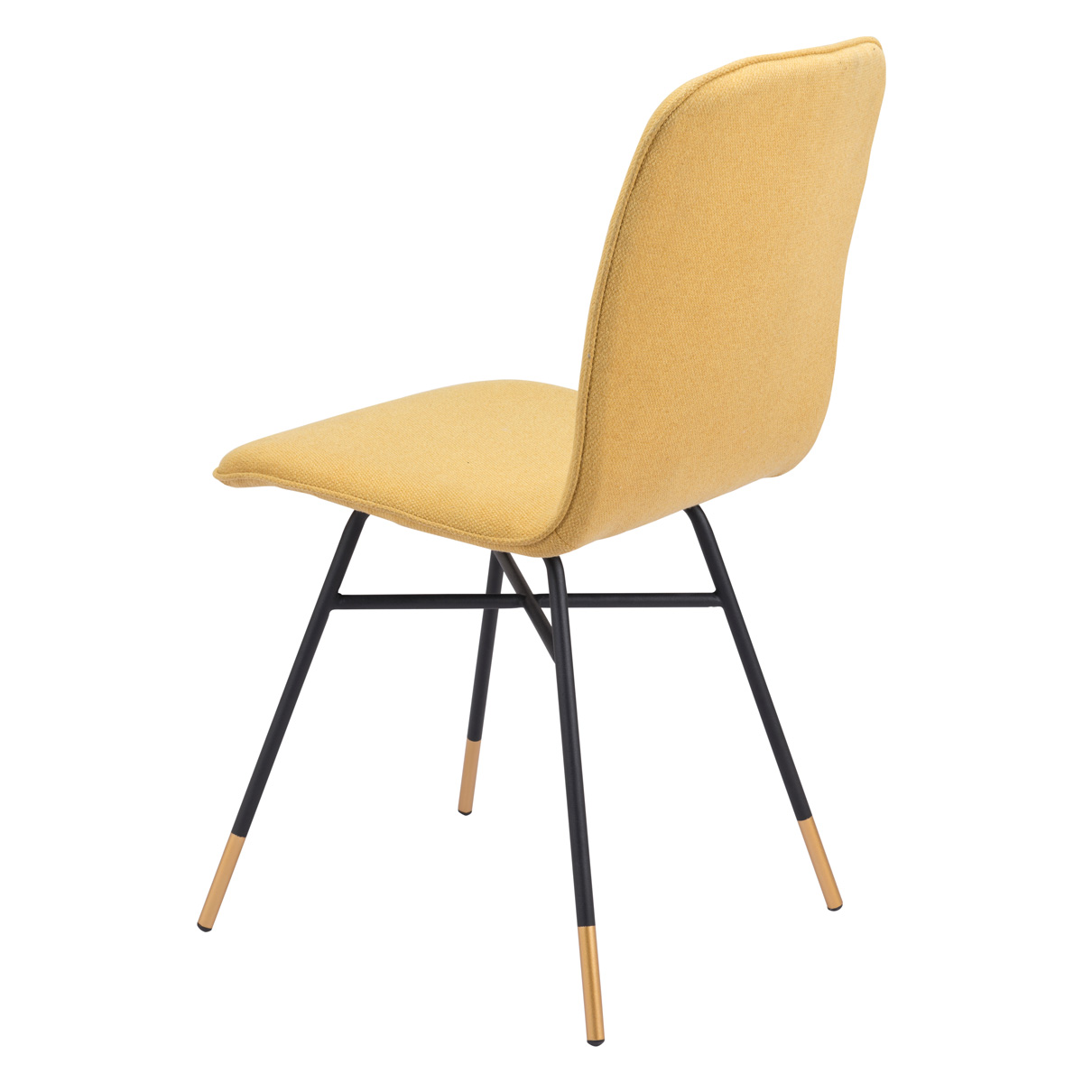 ZUO Var Dining Chair (Set Of 2) - Yellow/Black/Gold