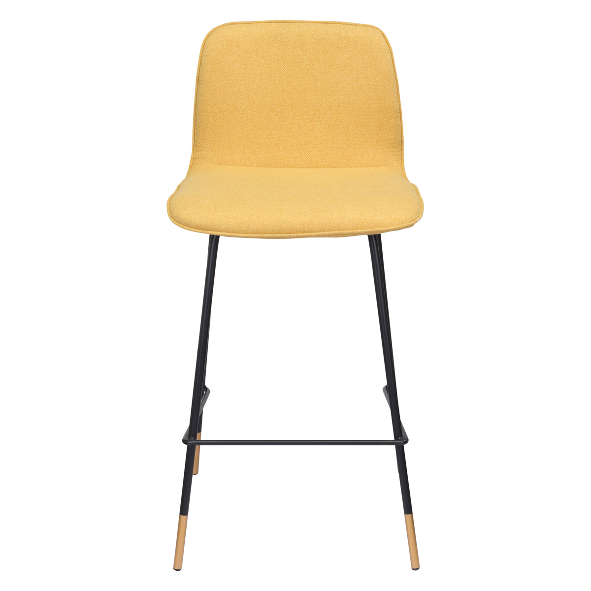 ZUO Var Counter Chair - Yellow/Black/Gold