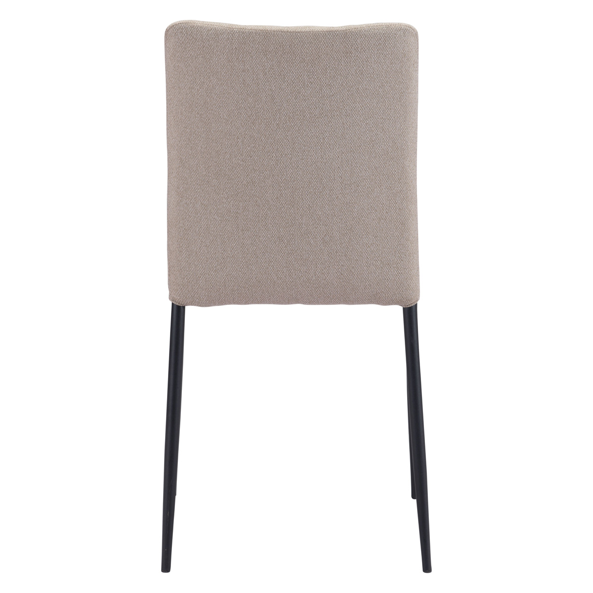 ZUO Harve Dining Chair (Set Of 2) - Beige/Black