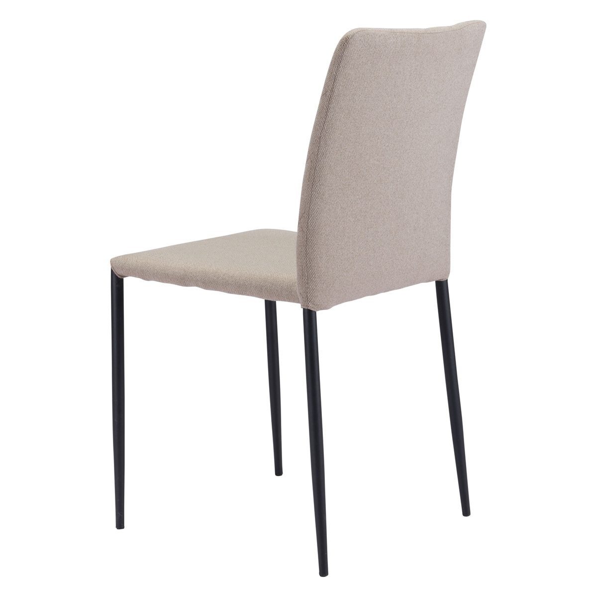 ZUO Harve Dining Chair (Set Of 2) - Beige/Black