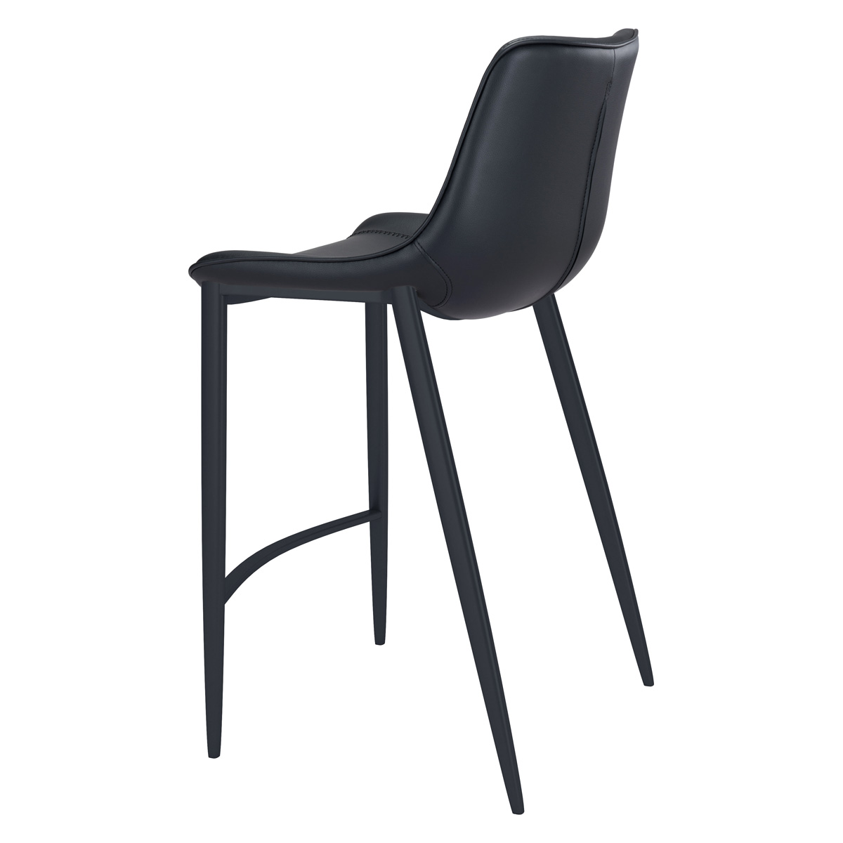 ZUO Magnus Bar Chair (Set Of 2) - Black