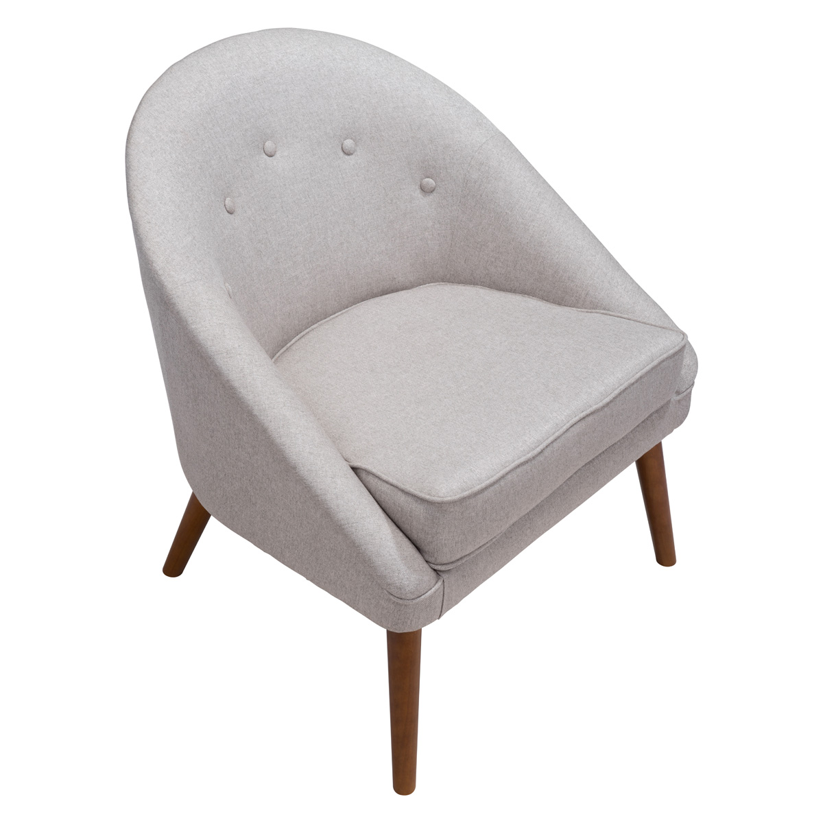 ZUO™ Cruise Chair Accent - Gray/Brown