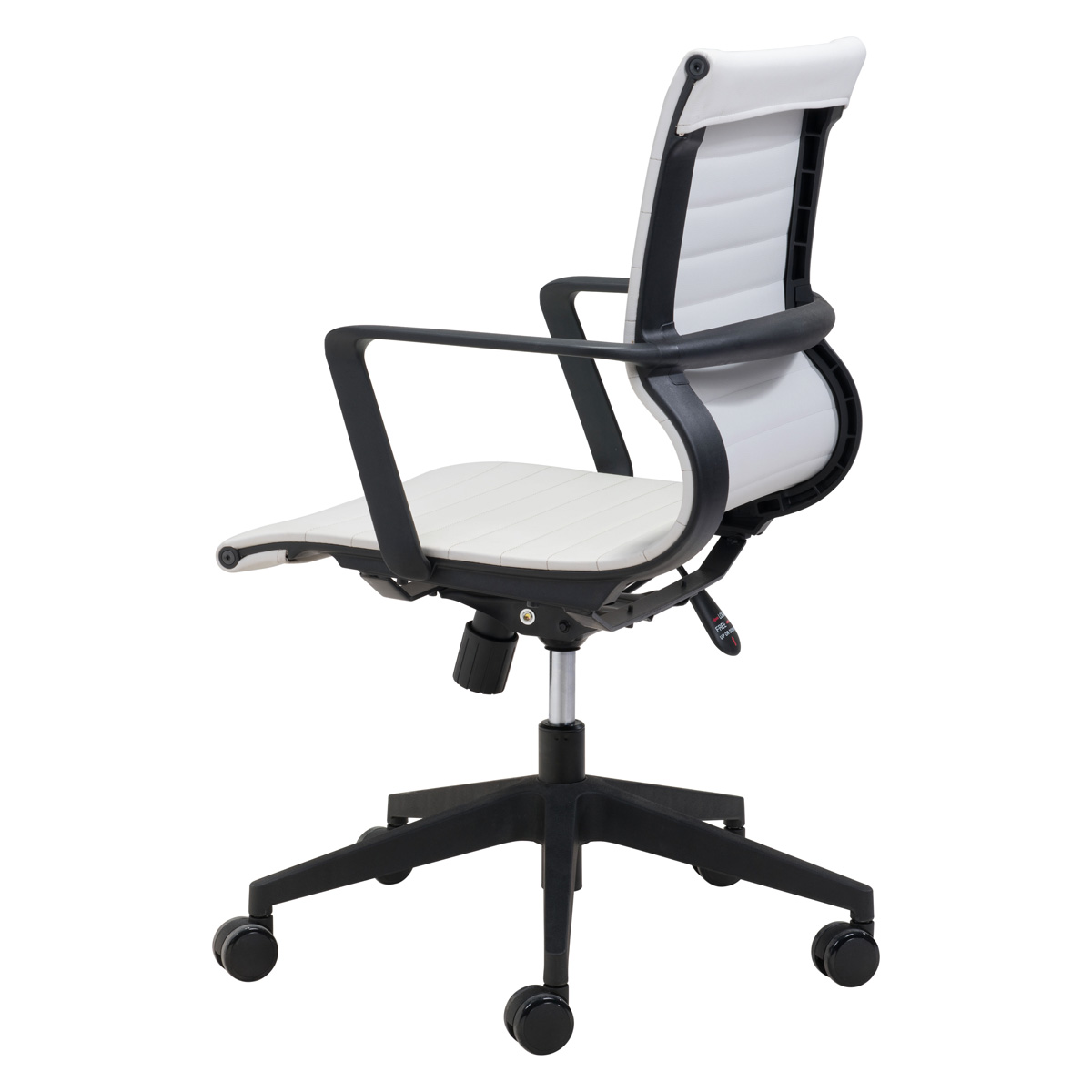 ZUO Stacy Office Chair - White/Black