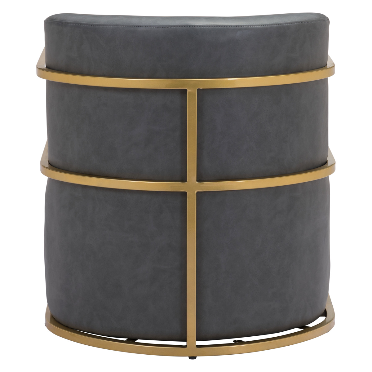 ZUO™ Xander Accent Chair - Gray/Gold