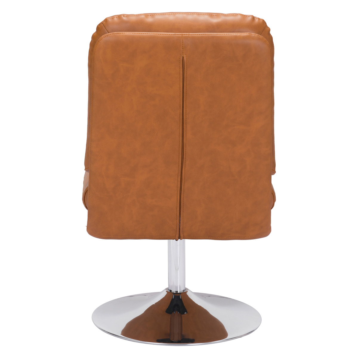 ZUO™ Rory Accent Chair - Brown/Silver