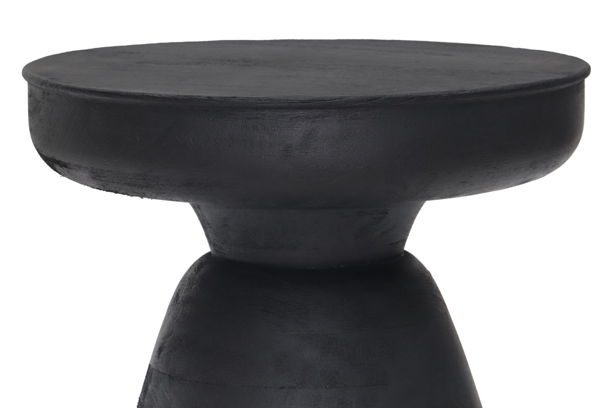 ZUO - Sage Table Stool in Matte Black