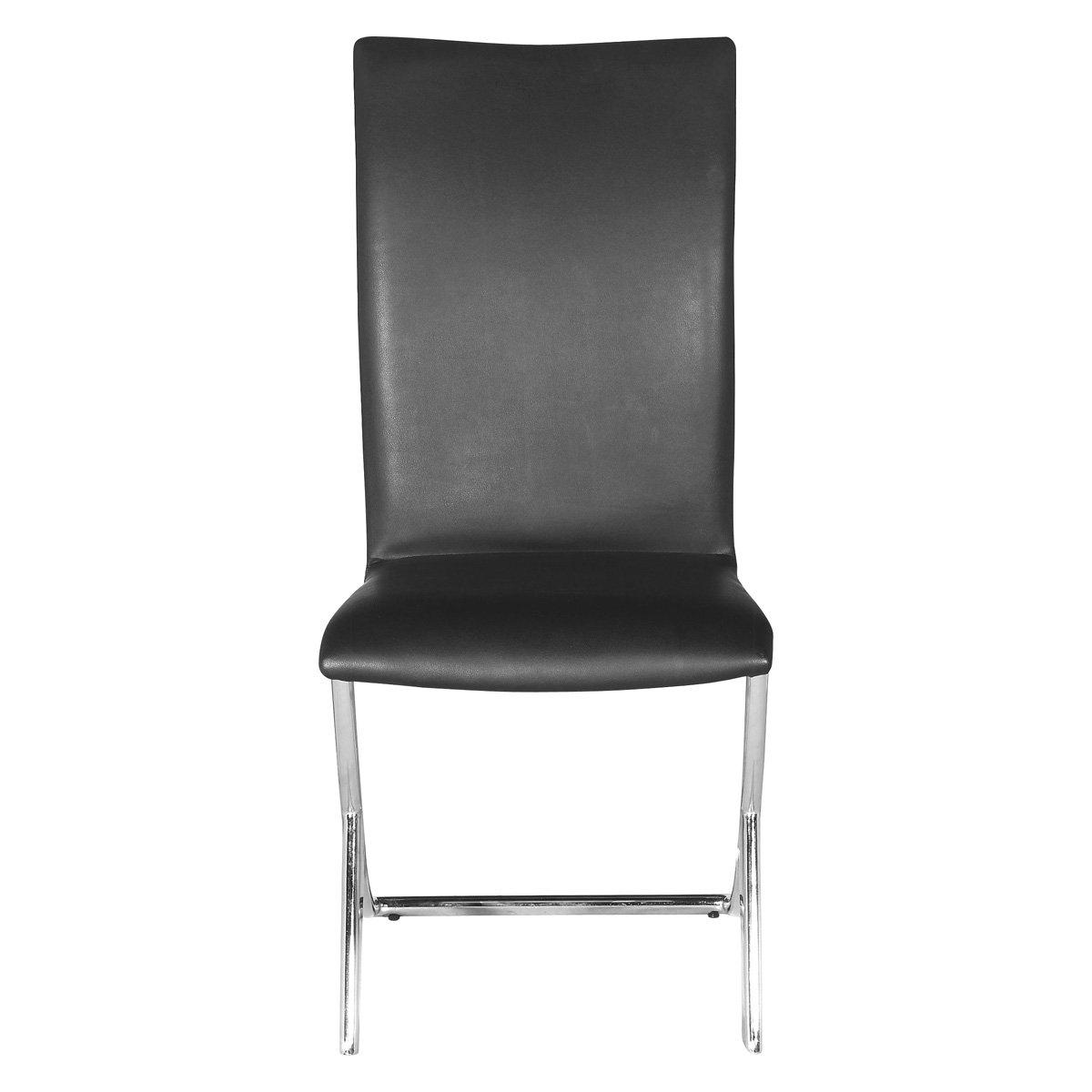 ZUO Delfin Dining Chair (Set Of 2) - Black/Silver