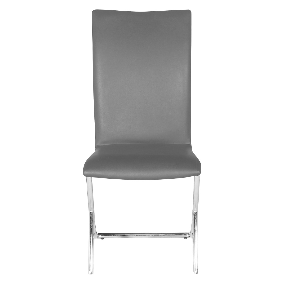 ZUO Delfin Dining Chair (Set Of 2) - Gray/Silver