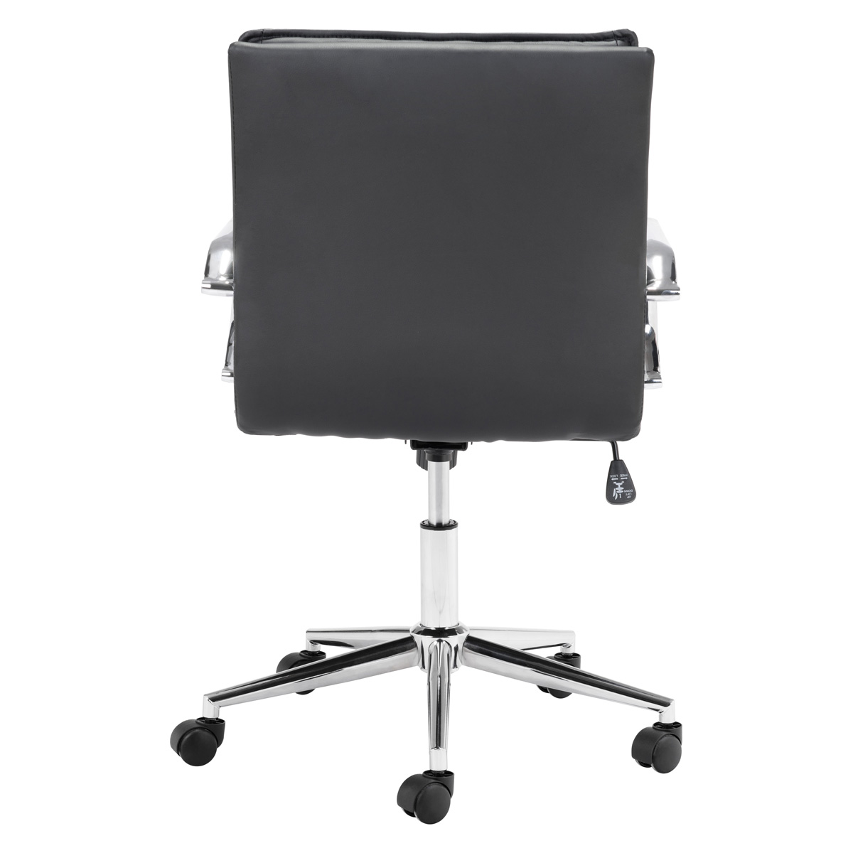 ZUO Partner Office Chair - Black/Chrome