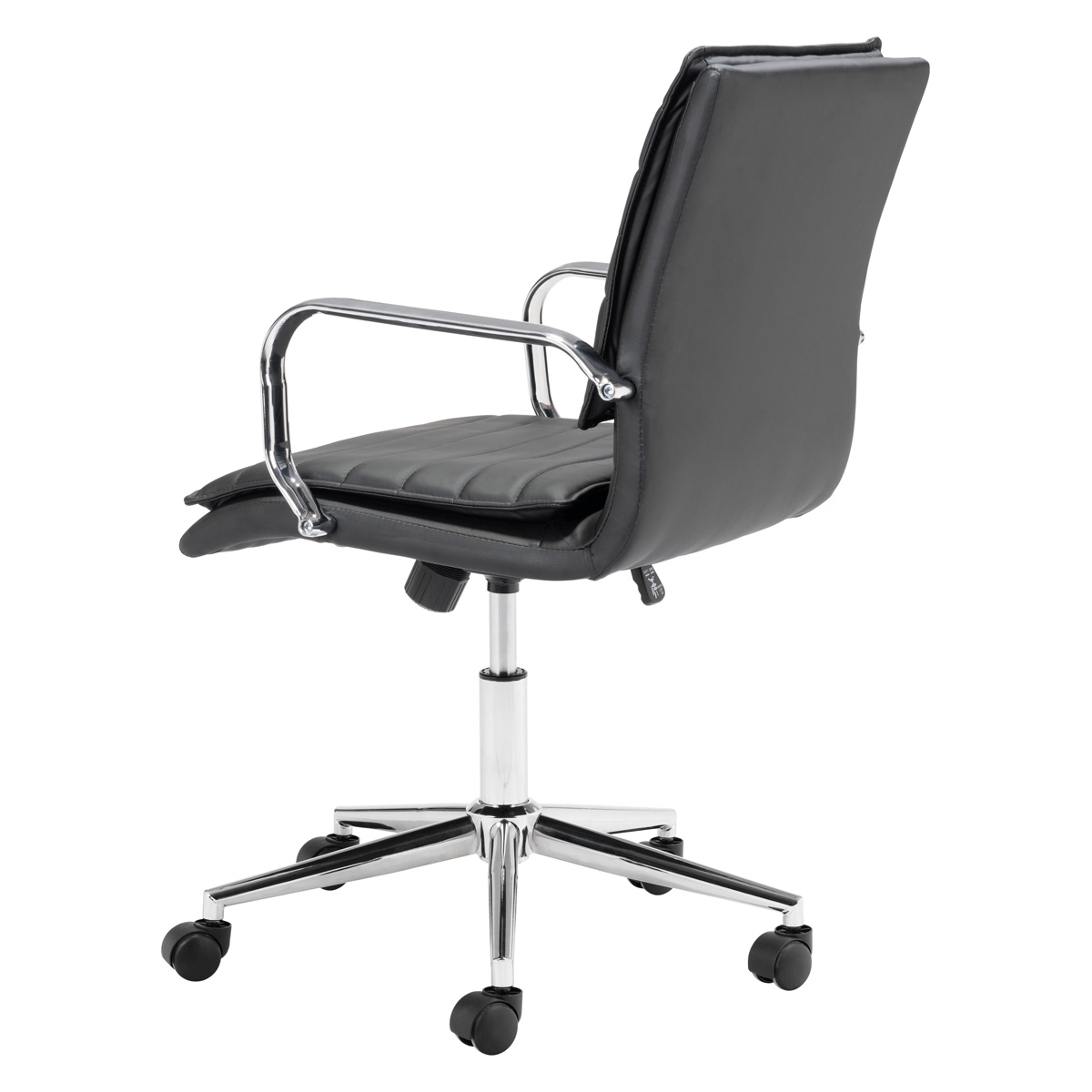 ZUO Partner Office Chair - Black/Chrome