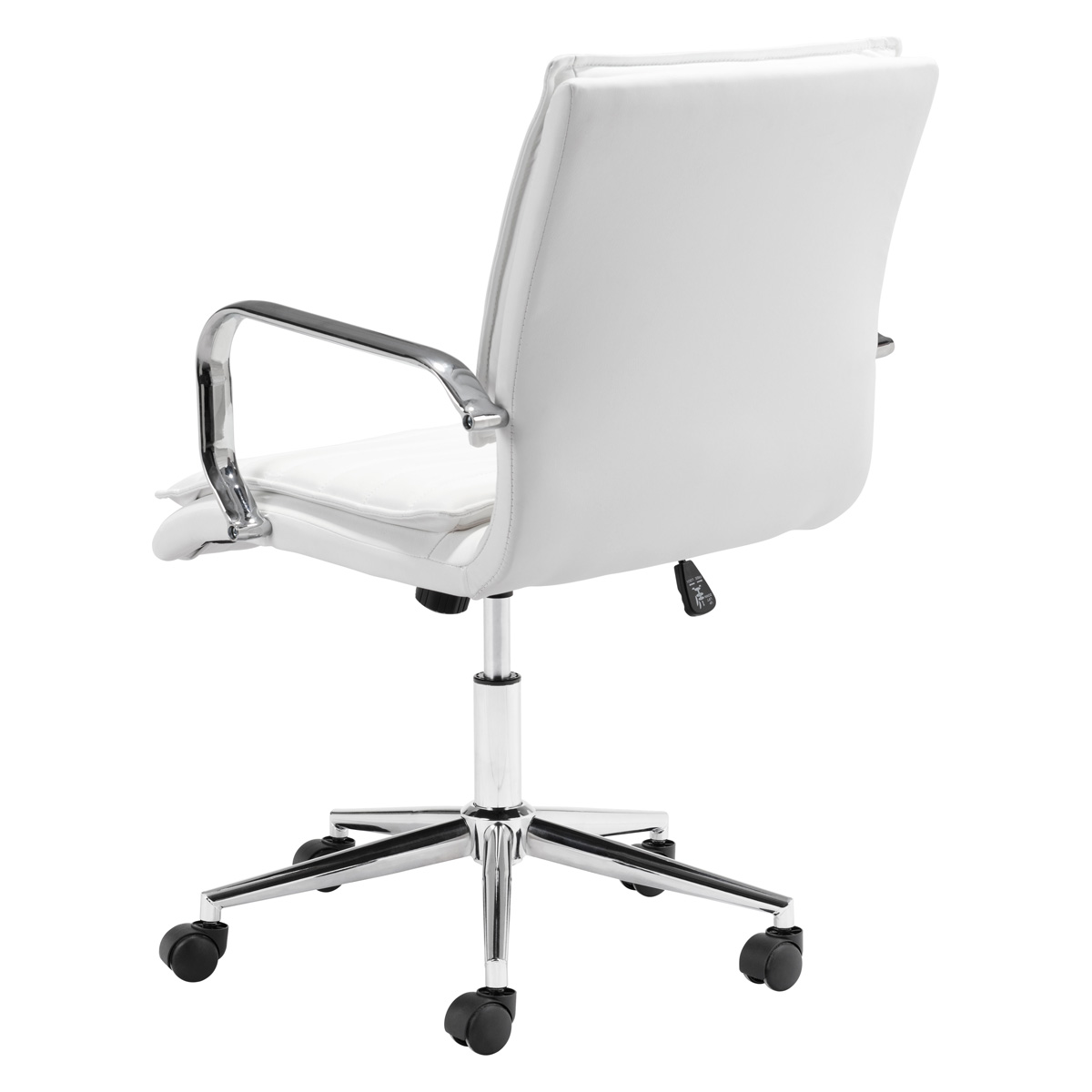 ZUO Partner Office Chair - White/Chrome