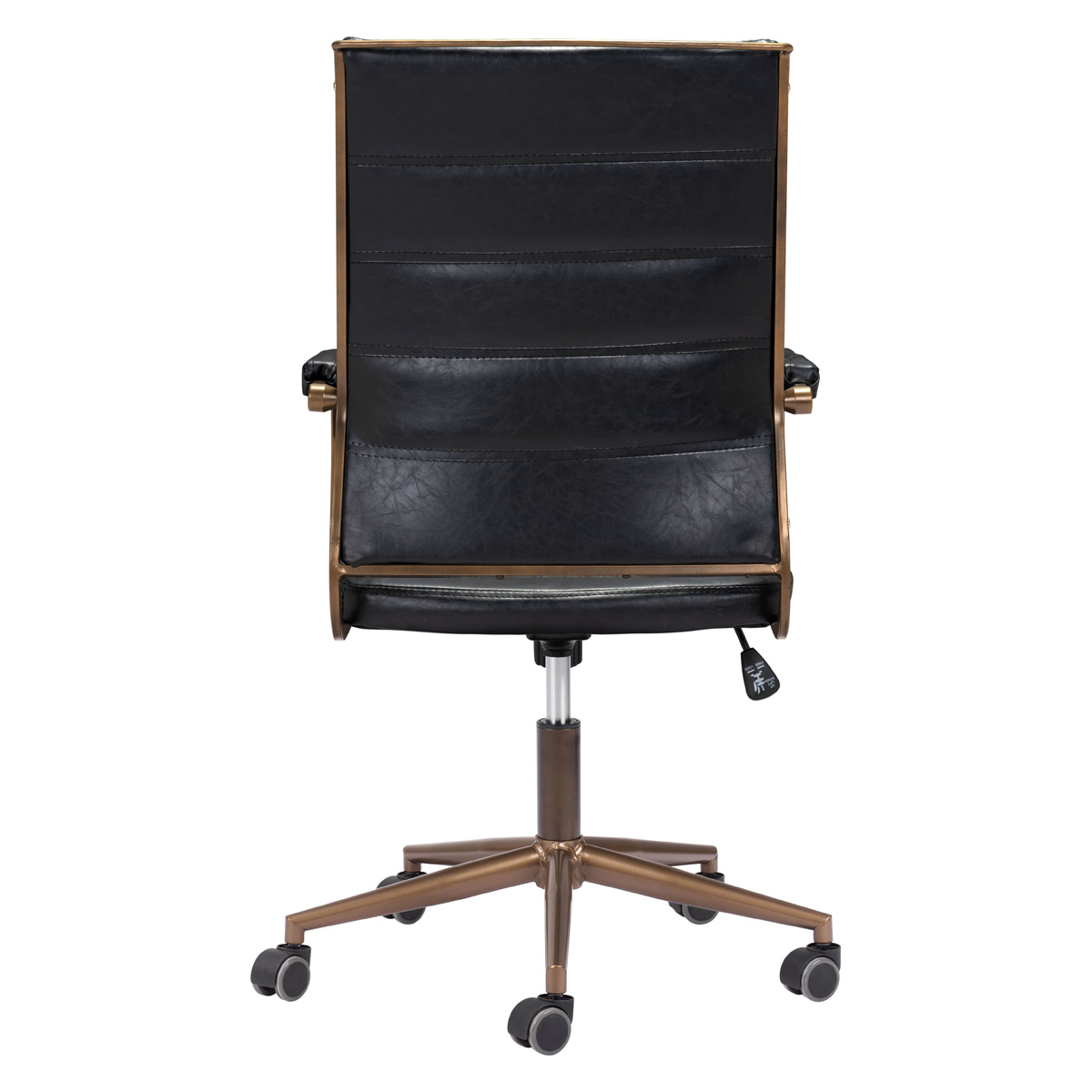 ZUO Auction Office Chair - Vintage Black/Bronze