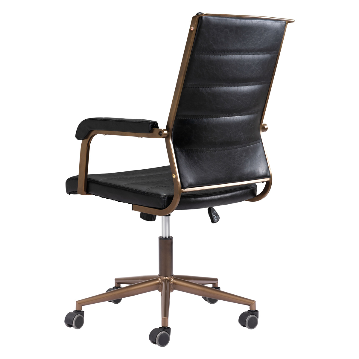 ZUO Auction Office Chair - Vintage Black/Bronze