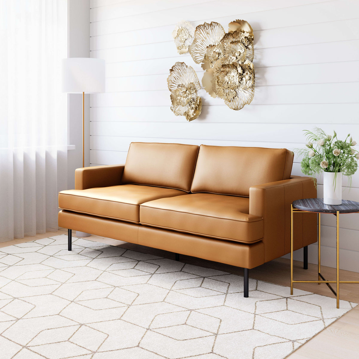 ZUO Decade Sofa - Brown/Black