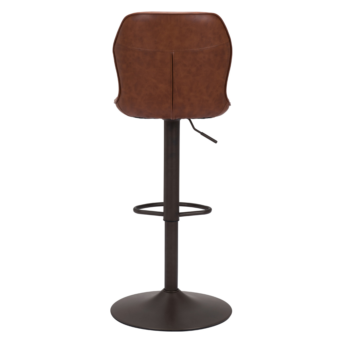 ZUO Vital Bar Chair - Vintage Brown/Black