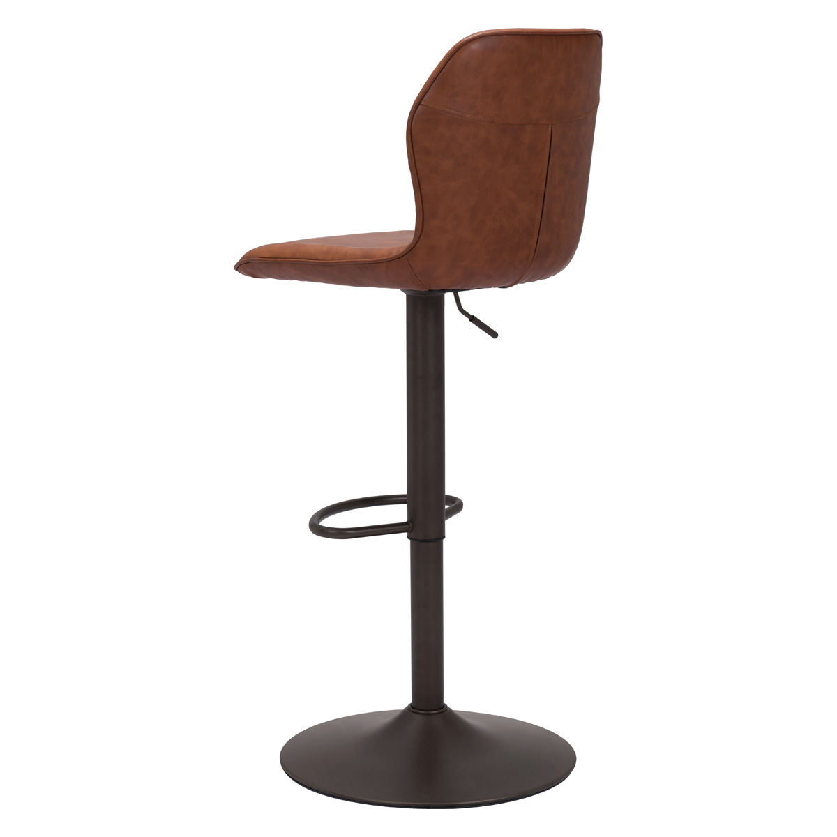 ZUO Vital Bar Chair - Vintage Brown/Black