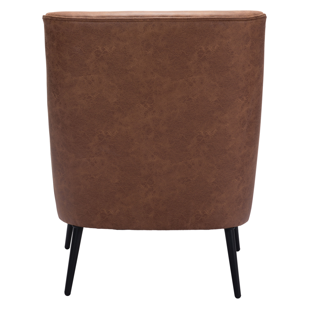 ZUO™ Ontario Accent Chair - Vintage Brown/Gold