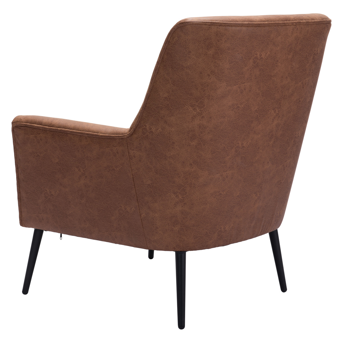 ZUO™ Ontario Accent Chair - Vintage Brown/Gold