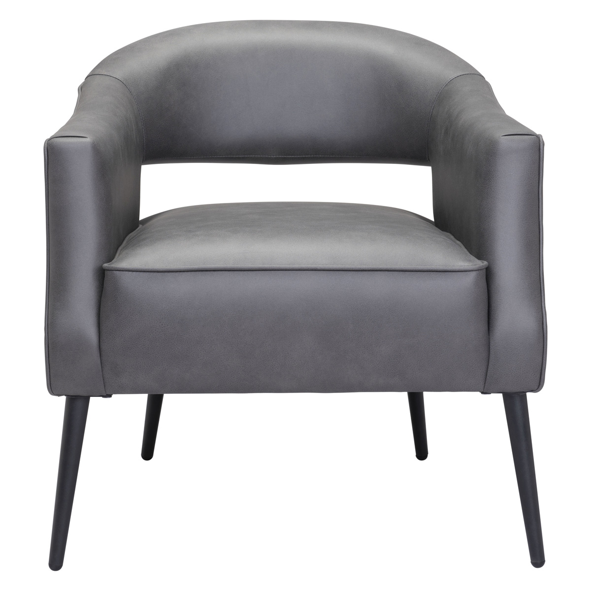 ZUO™ Berkeley Accent Chair - Vintage Gray/Black