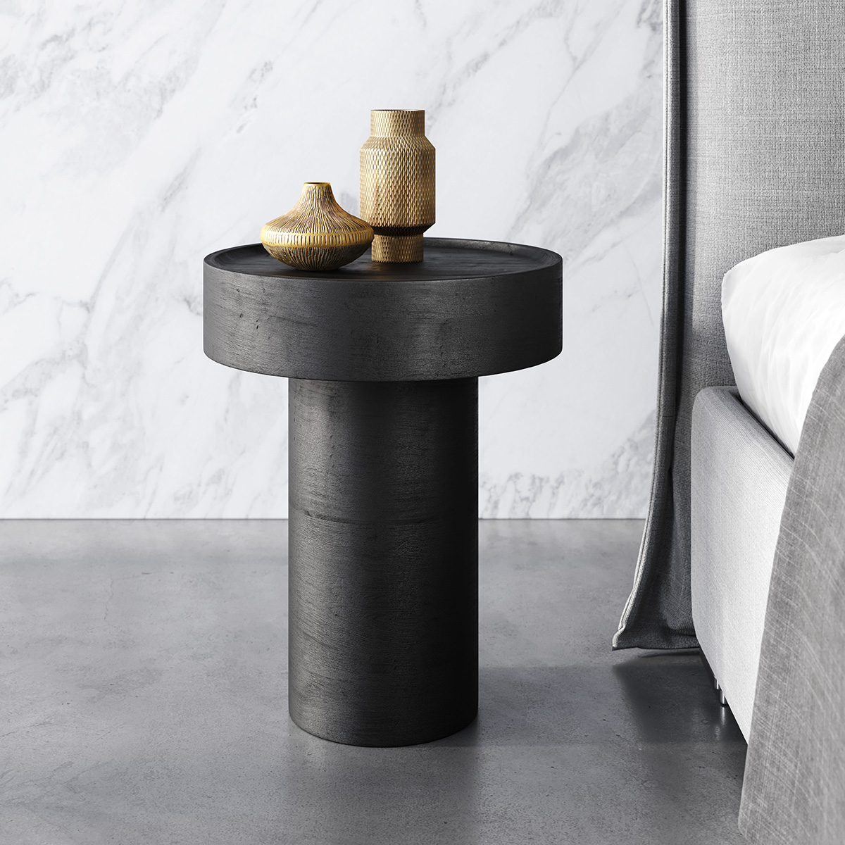 ZUO - Watson Side Table in Black