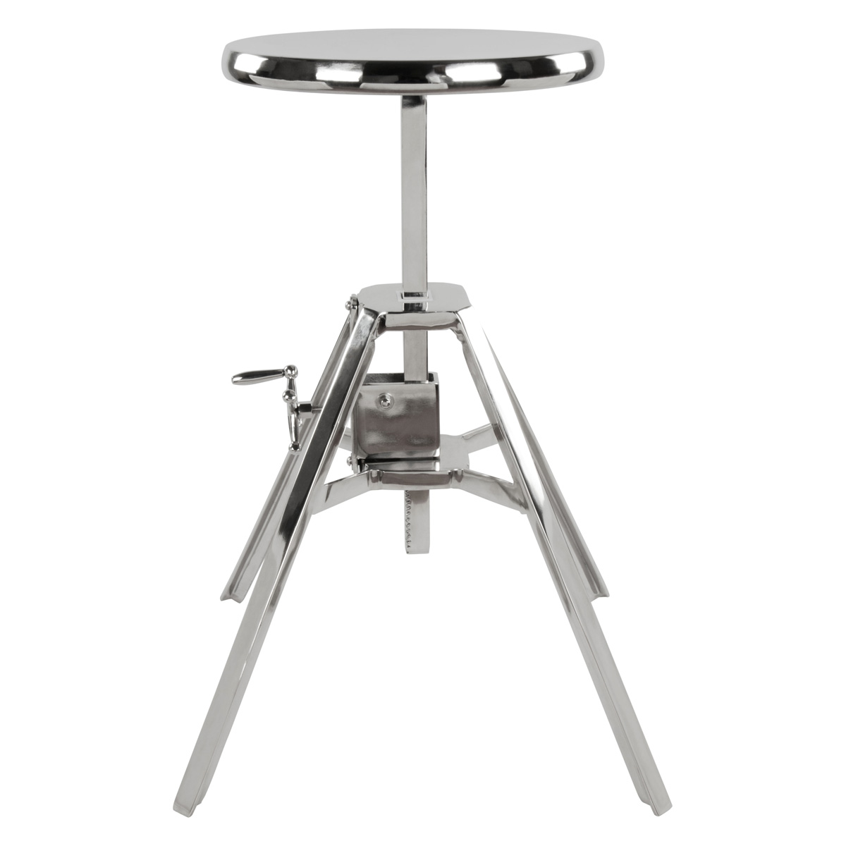 ZUO Mercy Stool - Silver