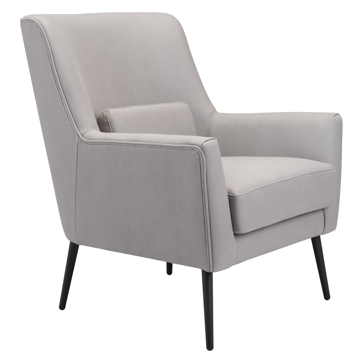 ZUO™ Ontario Accent Chair - Gray/Black