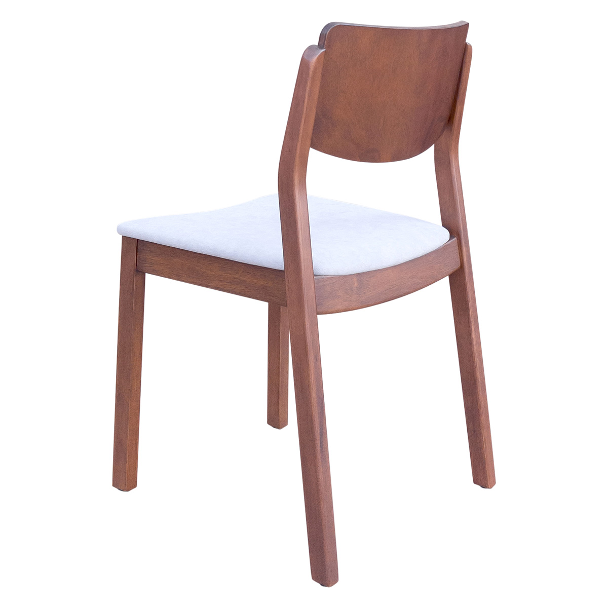 ZUO Desdamona Dining Chair - Light Gray/Walnut