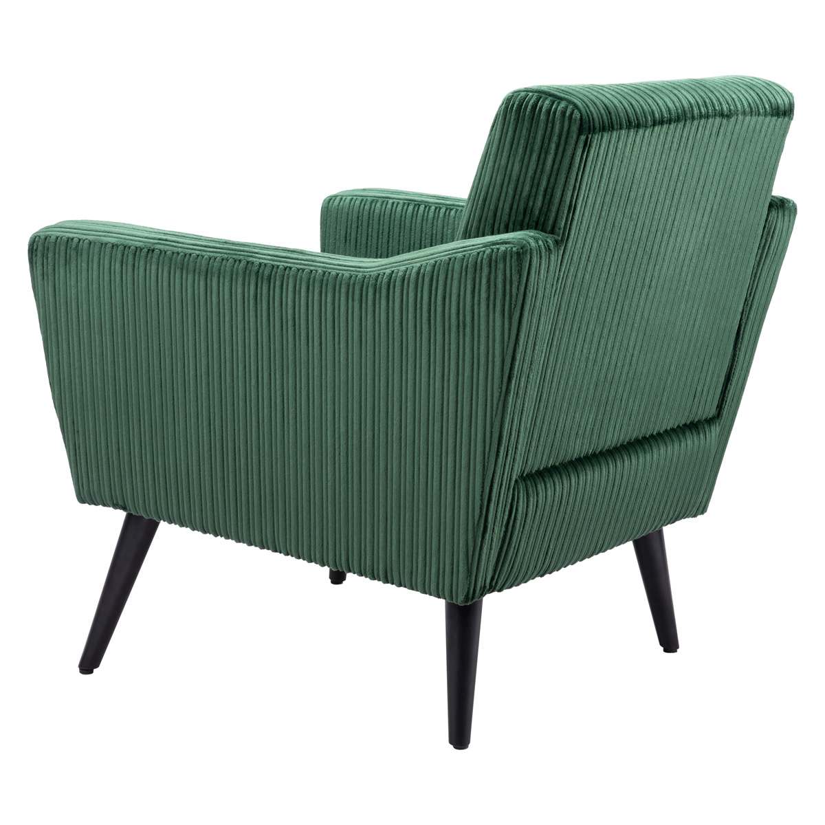 ZUO Bastille Accent Chair - Green/Matte Black